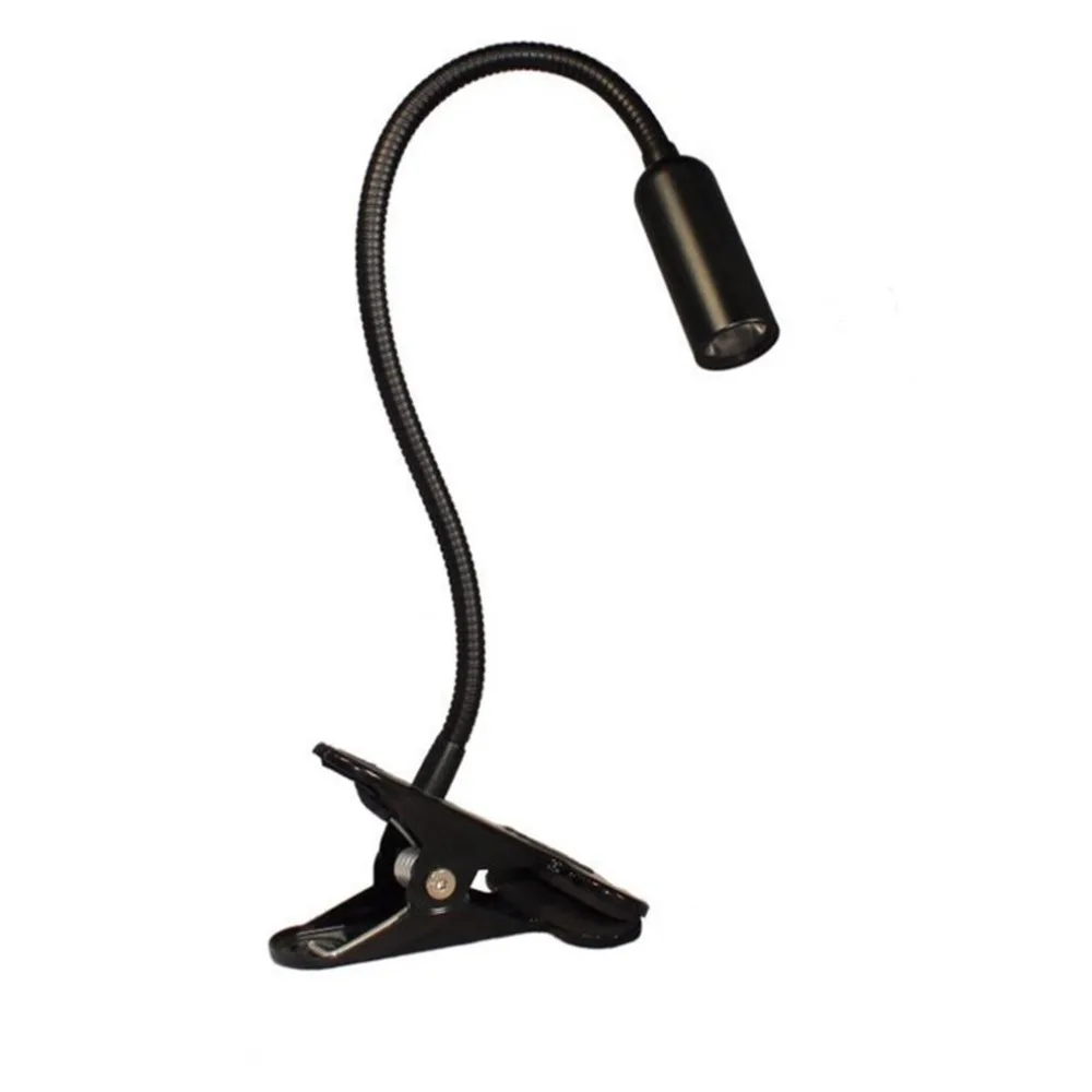 

2018 new High Brightness Clip Table Lamp Eye-Care Reading LED Desk Lamp Flexible Adjustable Portable Student Study Lamp US Plug