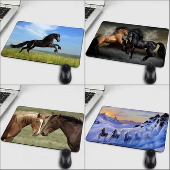 

Mairuige Animals Art Pictures Printed Mousepad for Horse Lovers Gaming mouse DeskMats To Decorate Tabletop Cat Dog Pet Pattern
