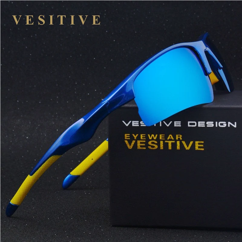 

VESITIVE New Popular Polarized Sunglasses Men Cool Camouflage Frame 2017 Sport Sun Glasses High Quality Glasses and accessories