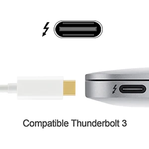 USB-C к HDMI, кабель type C(совместим с Thunderbolt 3) к HDMI 4K концентратор адаптер, ompatible macbot Air, MacBook(Pro