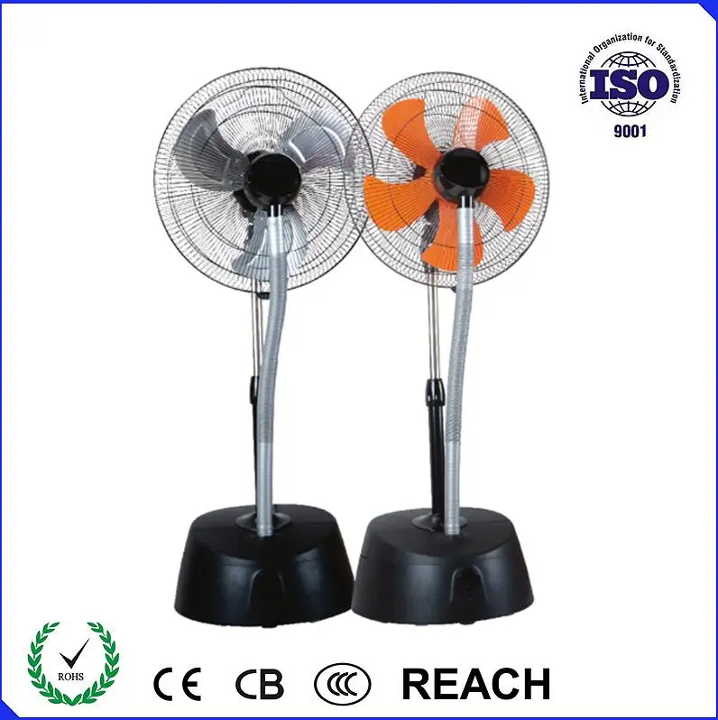 AC220 240V 175w power 20" water Mist Fan spray fan 6L water tank air