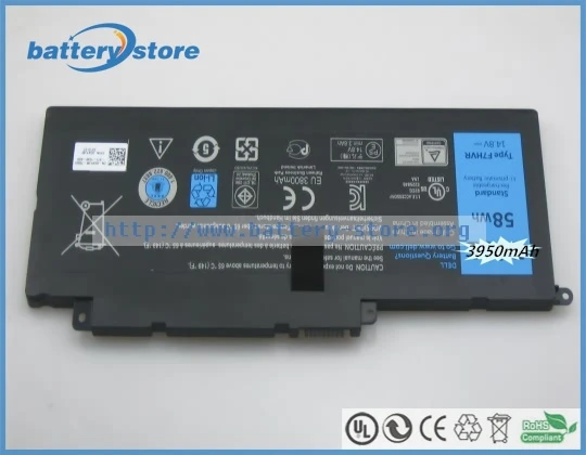 

New Genuine laptop batteries for 15 7537,14 5447,G4YJM,7437,7537,7737,0Y1FGD,451-BBLJ,Ins15HD-3628T,14.8V,4 cell