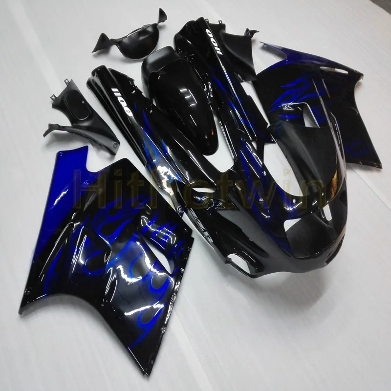 C Пользовательские+ винты серебро мотоцикл обтекатель для Kawasaki ZX11 ZZ-R1100 1990-2001 90 91 92 93 94 95 96 97 98 99 00 01 - Цвет: C
