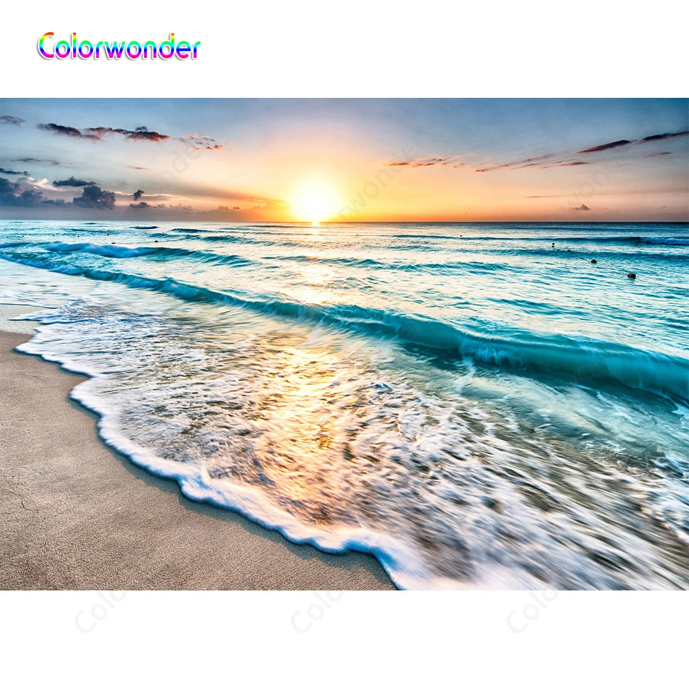 Arriere Plan Photographique Paysage De Plage Eau Claire Avec Coucher De Soleil Sable Arriere Plan De Style Hawaien Pour Photo De Mariage Ou Youtube Aliexpress