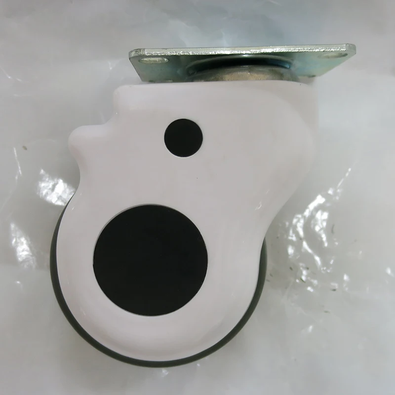 3 inch plate muted Medical Caster hospital bed chair wheel Universal