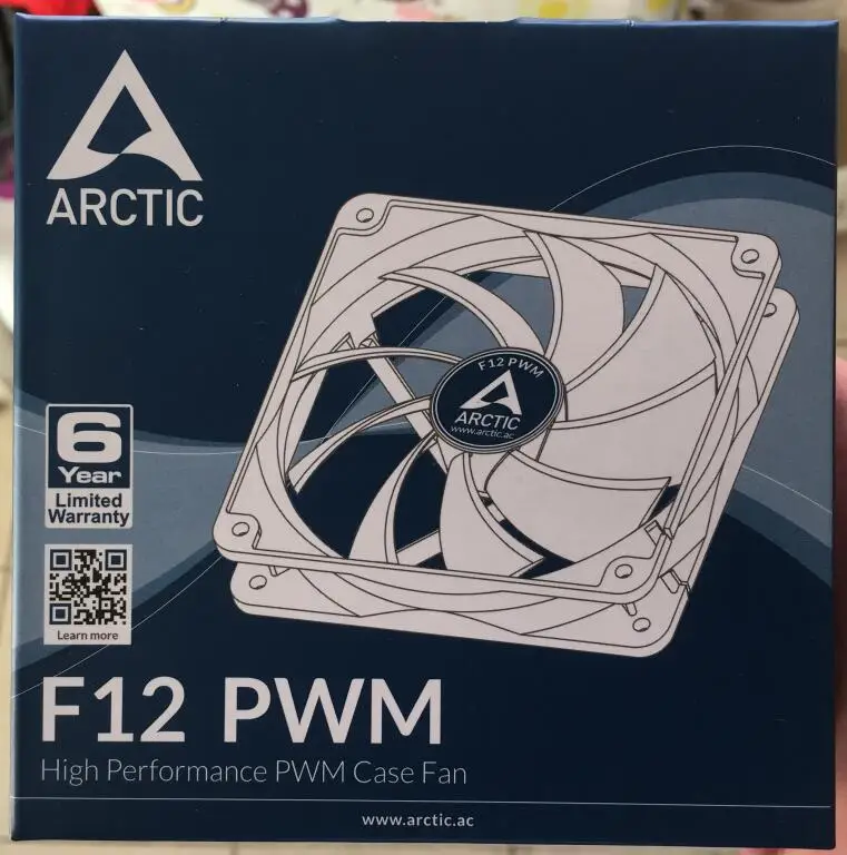 ARCTIC F12 PWM 12 см 4pin 600-1350 об./мин охлаждающий вентилятор для компьютера тихий