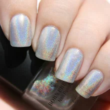 Born Pretty 6 мл голографический лак для ногтей 12 цветов Блеск голографический лак для ногтей набор Голограмма Эффект лак для нейл-арта нет необходимости светодиодный светильник