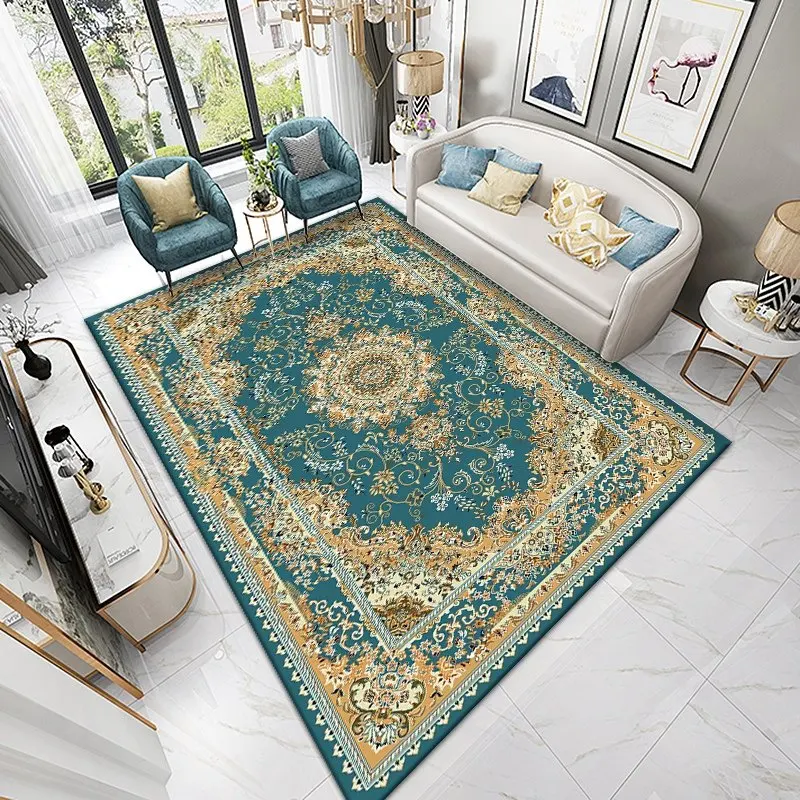 Iranian Persian Carpet Living Room Retro Carpet Bedroom Thick Polypropylene Rug Home Sofa Coffee Ta - 32978037112