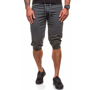 

Shorts Mens Bermuda 2018 Summer Men Fashion Solid Color Beach Hot Cargo Men Boardshorts Male Brand Men'S Short Casual Fitness
