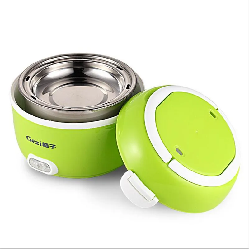 1.2L Mini Portable Lunch Box Two Layers Electric Multi function Heating