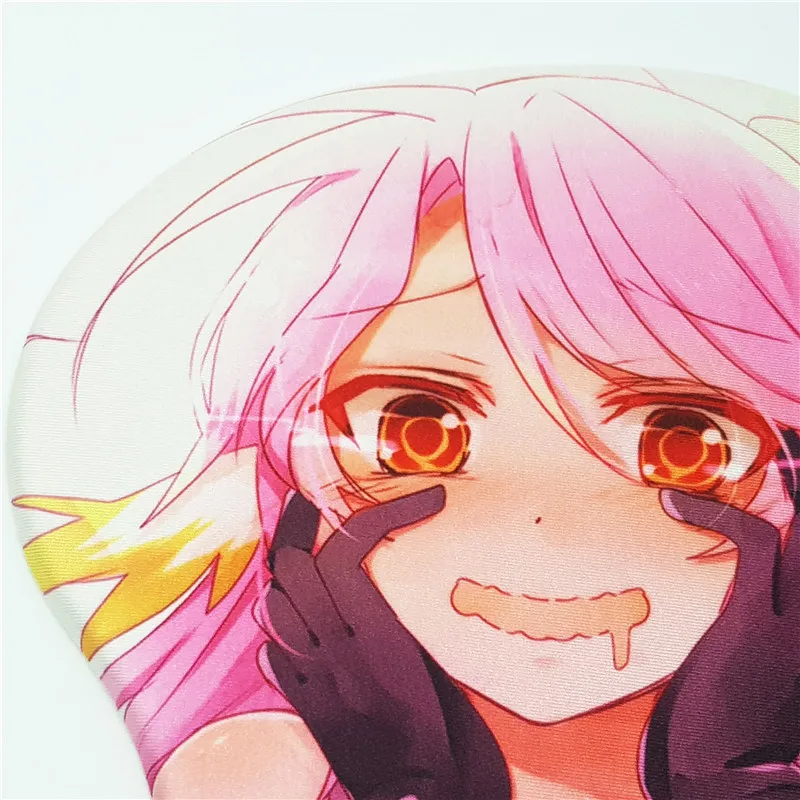 No Game No Life Jibril 3D Breast Mouse Pad 8 20170617_165600