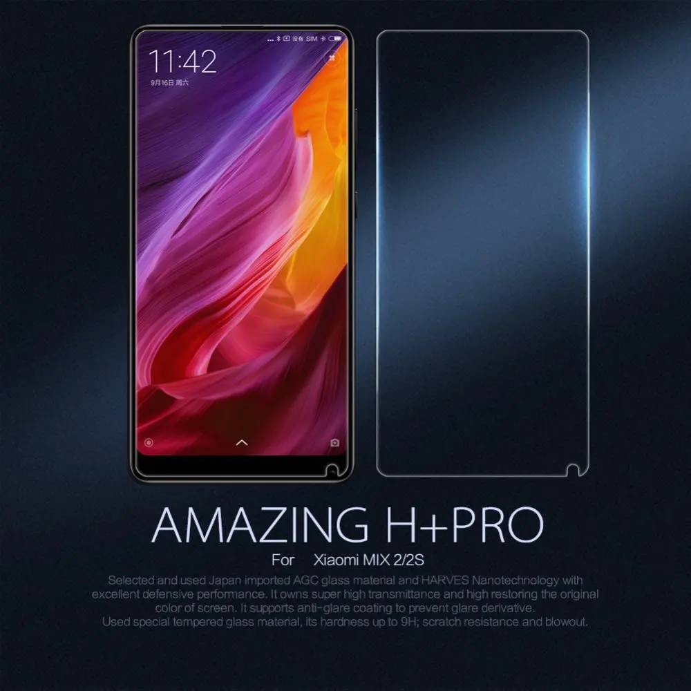 Для Xiaomi Mi Mix 2S стекла Nillkin Amazing H+ Pro 0,2 мм протектор экрана закаленное стекло для Xiaomi Mi Mix 3 2 2S Mix2 Mix3