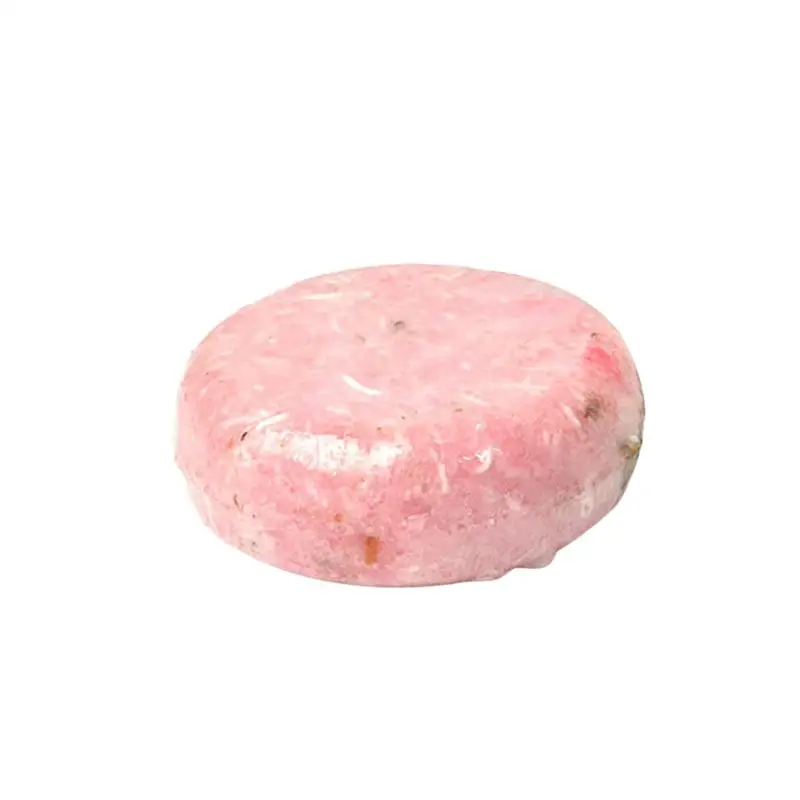 

1PC Natural Rose Organic Deep Cleansing Portable Shampoo Bar for Plant essence Hair Loss Hair Hair Cleaning Conditioner