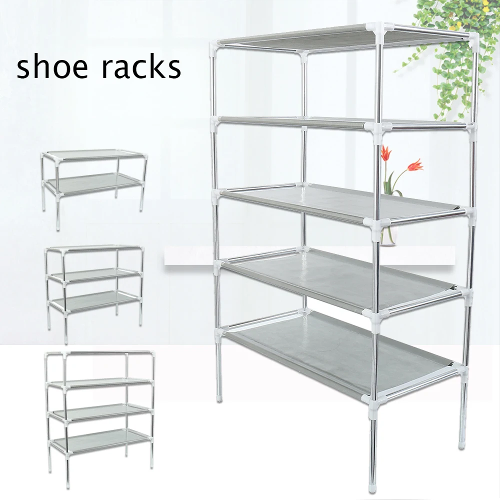 

Non-woven Fabric Shoe Storage Shoes Rack Hallway Cabinet Organizer Holder Removable Door Cabinet Shelf DIY Home Furniture