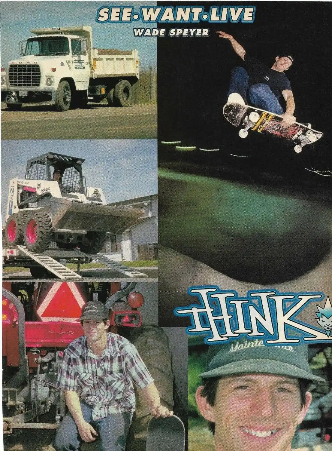 think skateboards hat