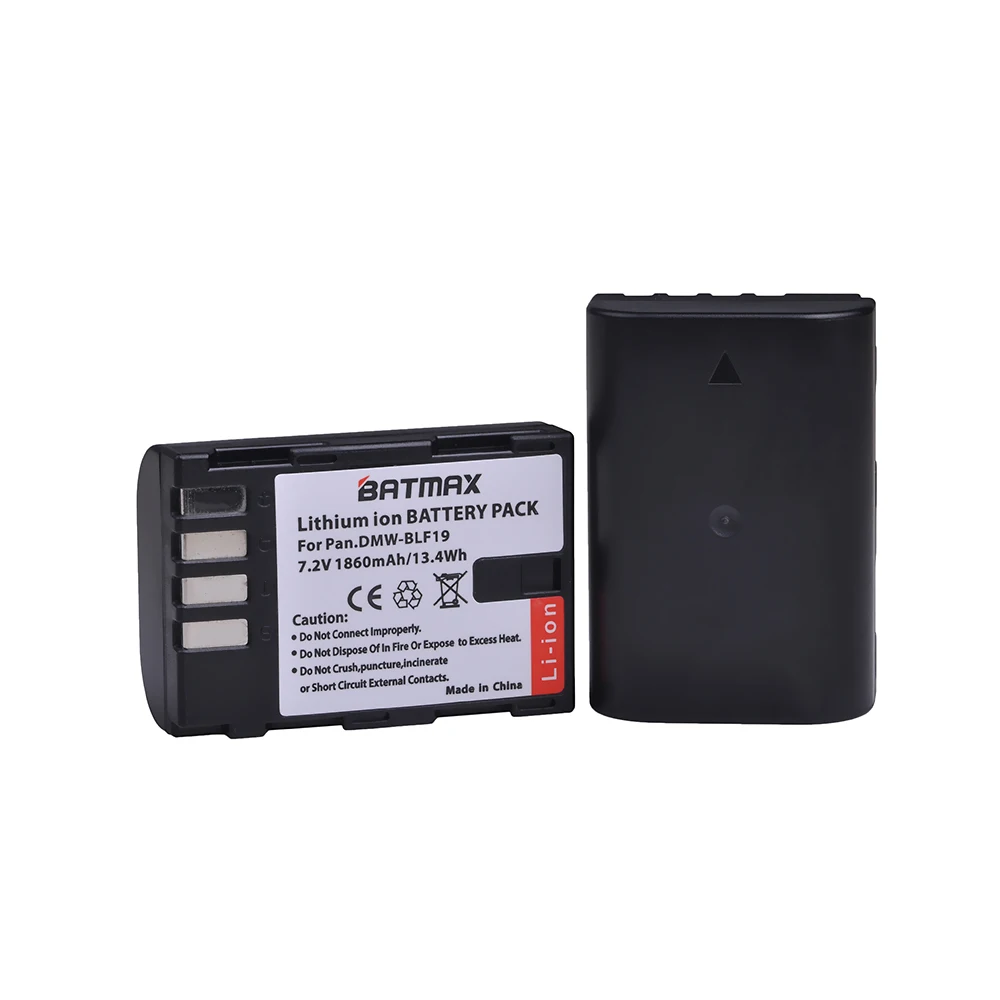 Аккумулятор Batmax BLF19 BLF19E BLF19e для камеры комплект из 2 предметов батарея Panasonic Lumix GH3