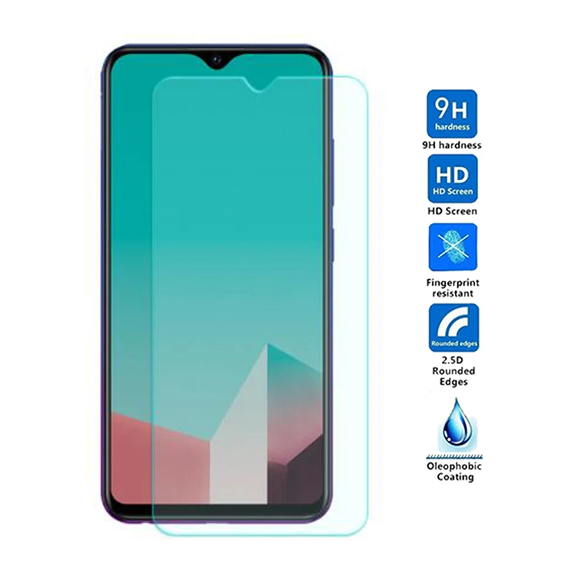 

2.5D Tempered glass for VIVO IQOO U1 S1 phone film 9H mobile phone screen protector for VIVO Y17 Y91C x27 v15 Pro