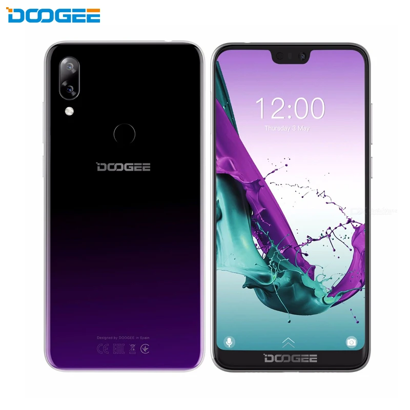 

DOOGEE N10 5.84 inch Octa-core 3GB RAM 32GB ROM Android 8.1 Smartphone 16.0MP+13.0MP Rear Cameras 3360mAh Cell Phone