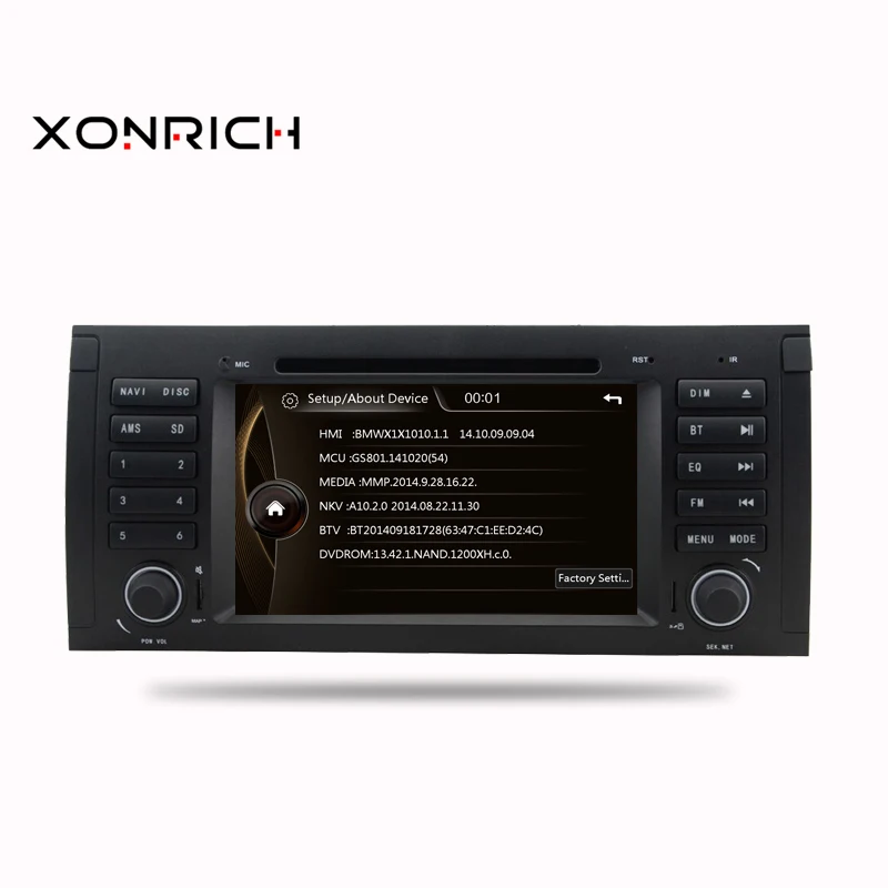 

Wince 6.0 HD Touch screen 7 inch car dvd radio multimedia player For BMW X5 M5 E39 E53 with stereo video can bus BT SWC RDS CAM