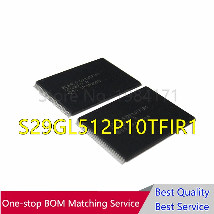 

20Pcs S29GL512P10TFIR1 New