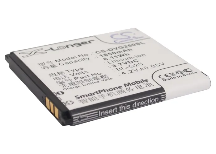 BL-G25 аккумулятора Cameron Sino 1650 мАч для DOOV D3, D770, G25, CPLD-94 для Coolpad, HL-U6 для HOSIN U6, U7, LA15 для Yusun i2, LA-I