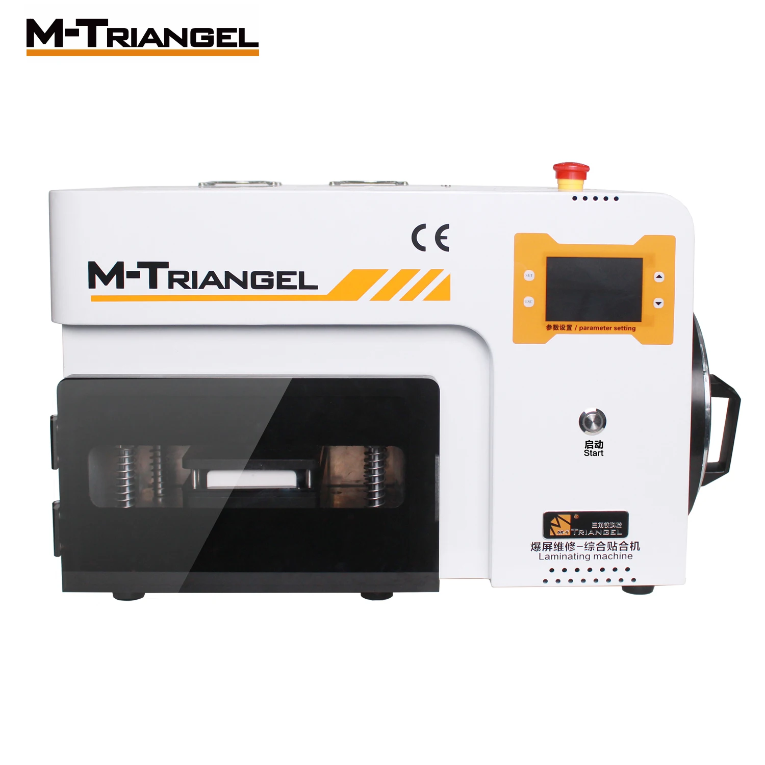 

M-Triangel Vacuum Laminating And Bubble Remover All In One For 7' Flat/Curved Screen Iphone Samsung Huawei Phone LCD Screen
