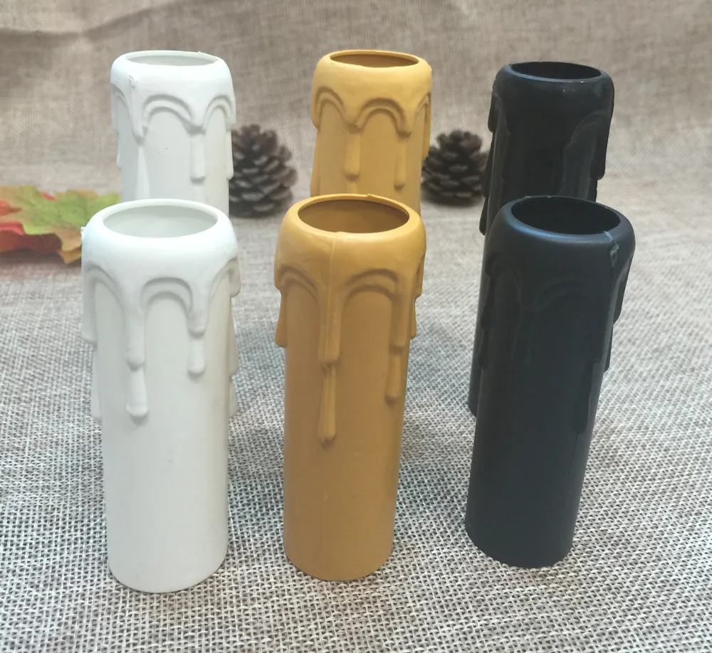 Free shipping New 3.2" WHITE PLASTIC CANDELABRA SOCKET Chandelier