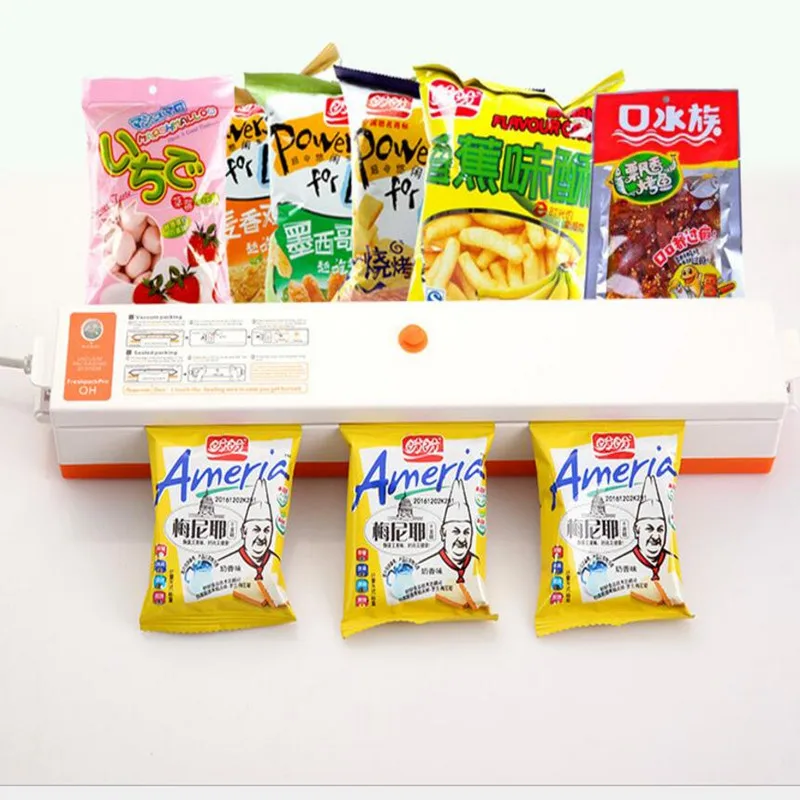 High Quality Vacuum Food Sealer Packer New Food Vacuum Sealer Food Packaging Machine for Kitchen