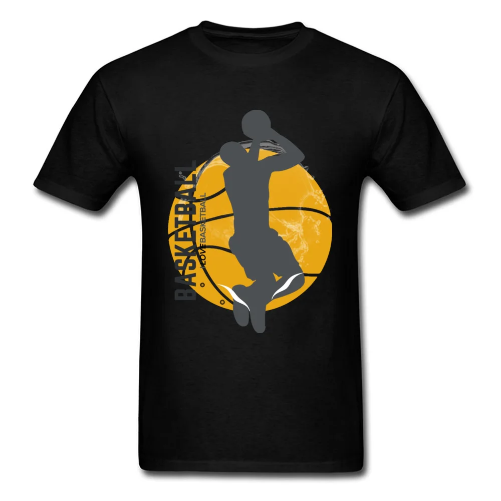 Basketball i love basketball Casual Summer/Fall Cotton Round Collar Mens T Shirt Customized T Shirts Brand Short Sleeve T Shirt Basketball i love basketball black