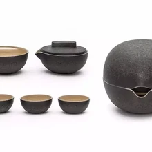 Портативный Чай Посуда для напитков pertouch мини Чай набор путешествия Марианские Reef Ограниченная серия Чай комплекты