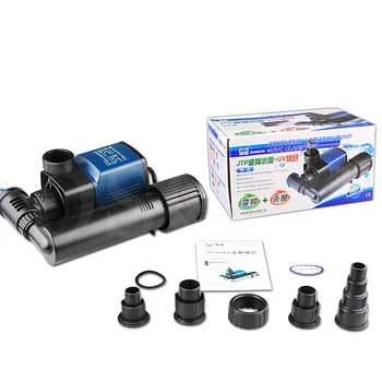 

18W 2800L/H Water pump with UV sterilizing lamp. Coral aquarium water pump fish pond Submersible pump with filter JTP-2800UV