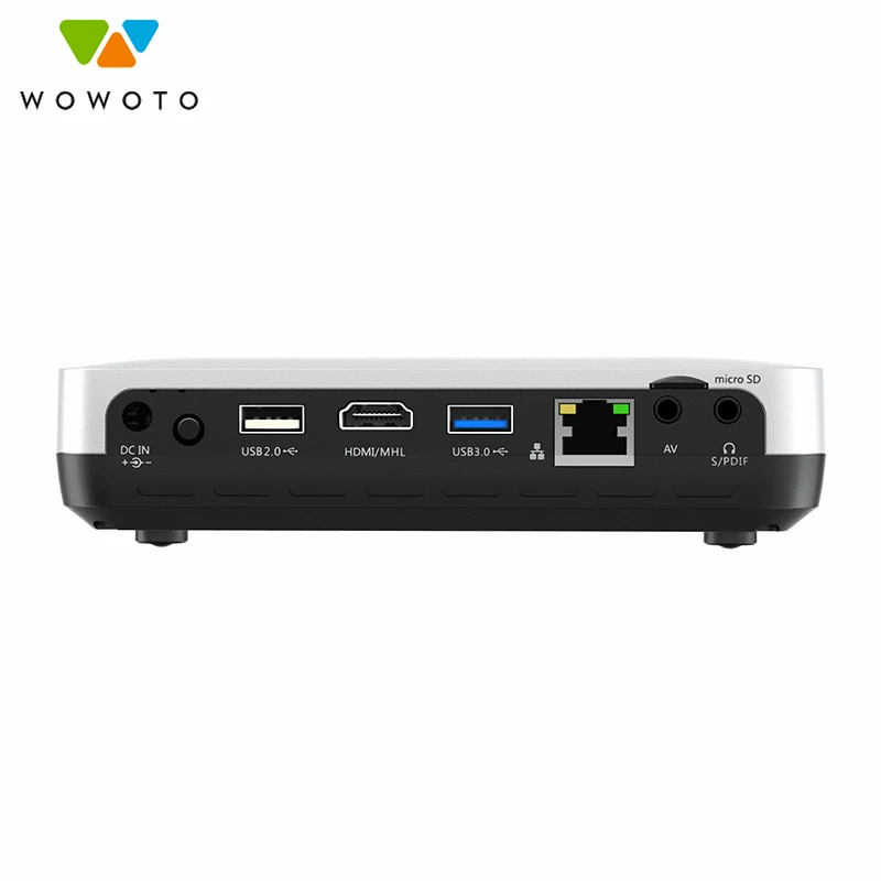Мини проектор WOWOTO 4K Wi Fi Bluetooth 700Ansi| |