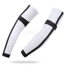 1 пара велосипедных рукавов с перекрестным рисунком набивные нарукавники MTB велосипеда для езды на велосипеде грелка с защитой от ультрафиолетовых лучей