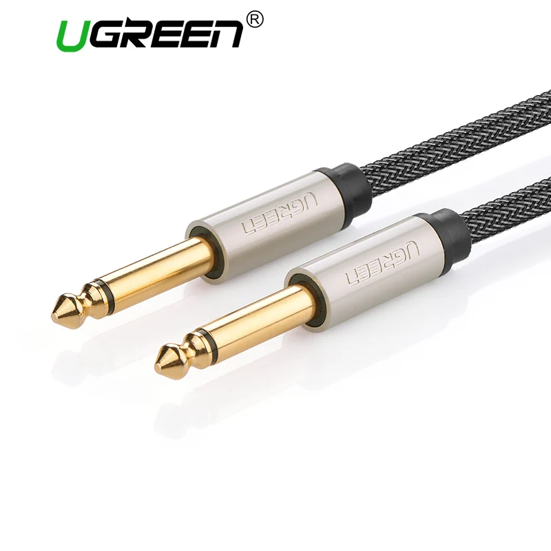 Ugreen 6.5mm Jack Audio Cable Nylon Braided 6.35 Jack Male to Male Aux