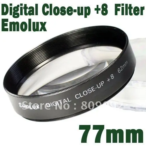 Стеклянный фильтр для объектива EMOLUX 77 мм + 8|lens filter|camera lens filtercamera filter |