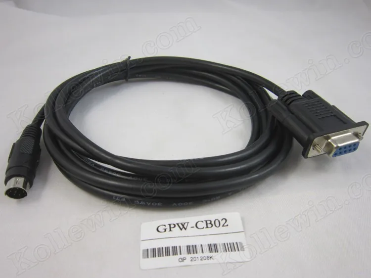 OEM GPW-CB02, RS232 интерфейс цифровой GP Сенсорная панель ЧМИ Кабель для программирования скачать кабель GPWCB02, ВОВ CB02