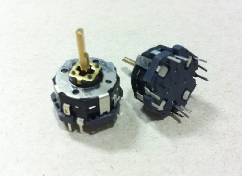 

5PCS/LOT ALPS Alps RKJXT1F multidirectional rocker switch with rotary encoder press switch 15 positioning number