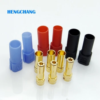 

XT150 Connector Plug with socket 120A Large Current 6mm banana mosaic type 6.0mm bullet connectors 6pcs/lot