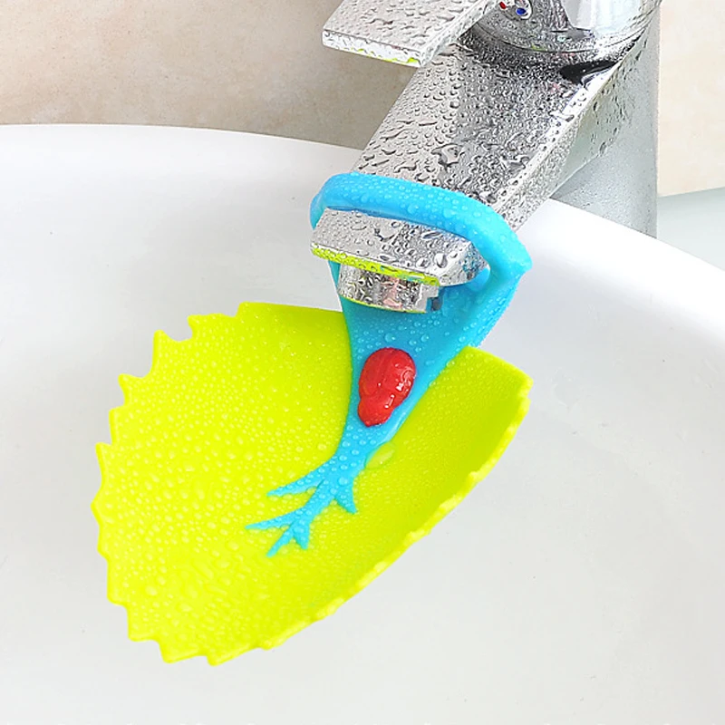Leaf Cartoon Faucet Extension Kids Children Extension Sink For