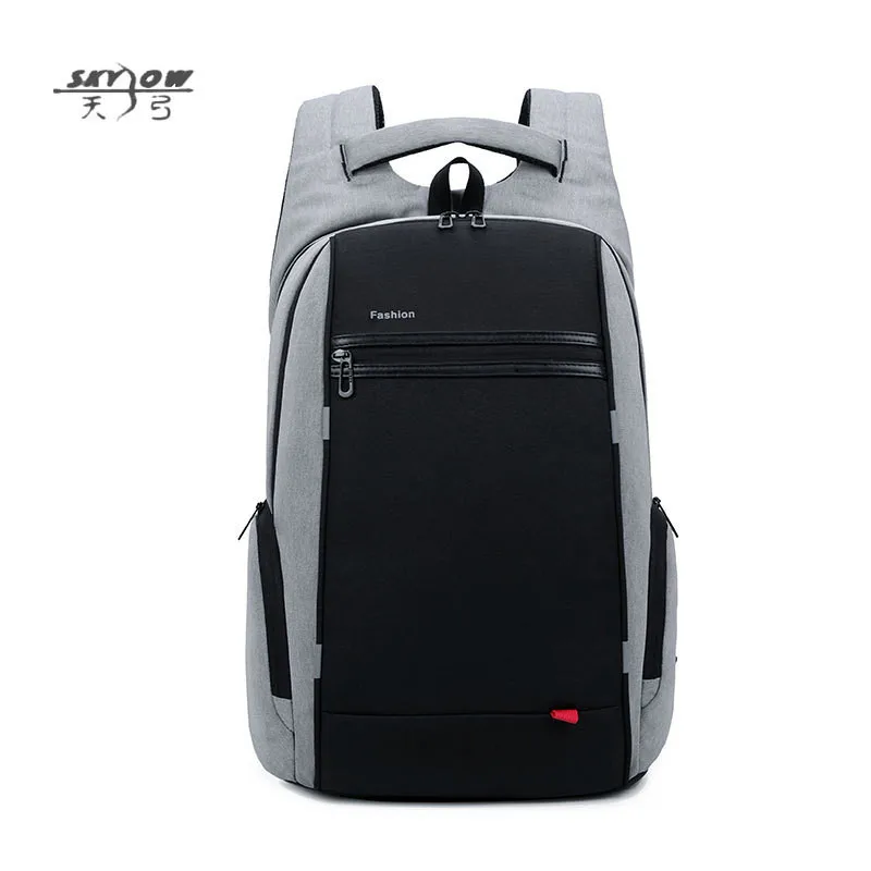 

2018 Large Capacity 23L Hit Color Laptop Bag Men High Quality Waterproof Travel Backpack Male Multifunction School Bag 8815-1