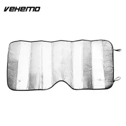 Vehemo складной лобовому стеклу автомобиля Защита от солнца Тенты Обложка УФ-Защита 130x60 см Универсальный