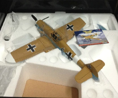 

Corgi puppy black on the 6th World War II German Messerschmitt AA34909 1:32 Bf-109G-2 FM