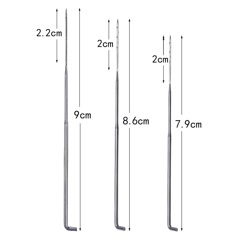 Lmdz 60 шт. 9 см 8,6 см 7,9 см иглы для войлоковаляния Artesanato шерстяного фетра Упакованные иглы Набор ручного инструмента ремесло игла для валяния инструменты для изготовления подарка «сделай сам»