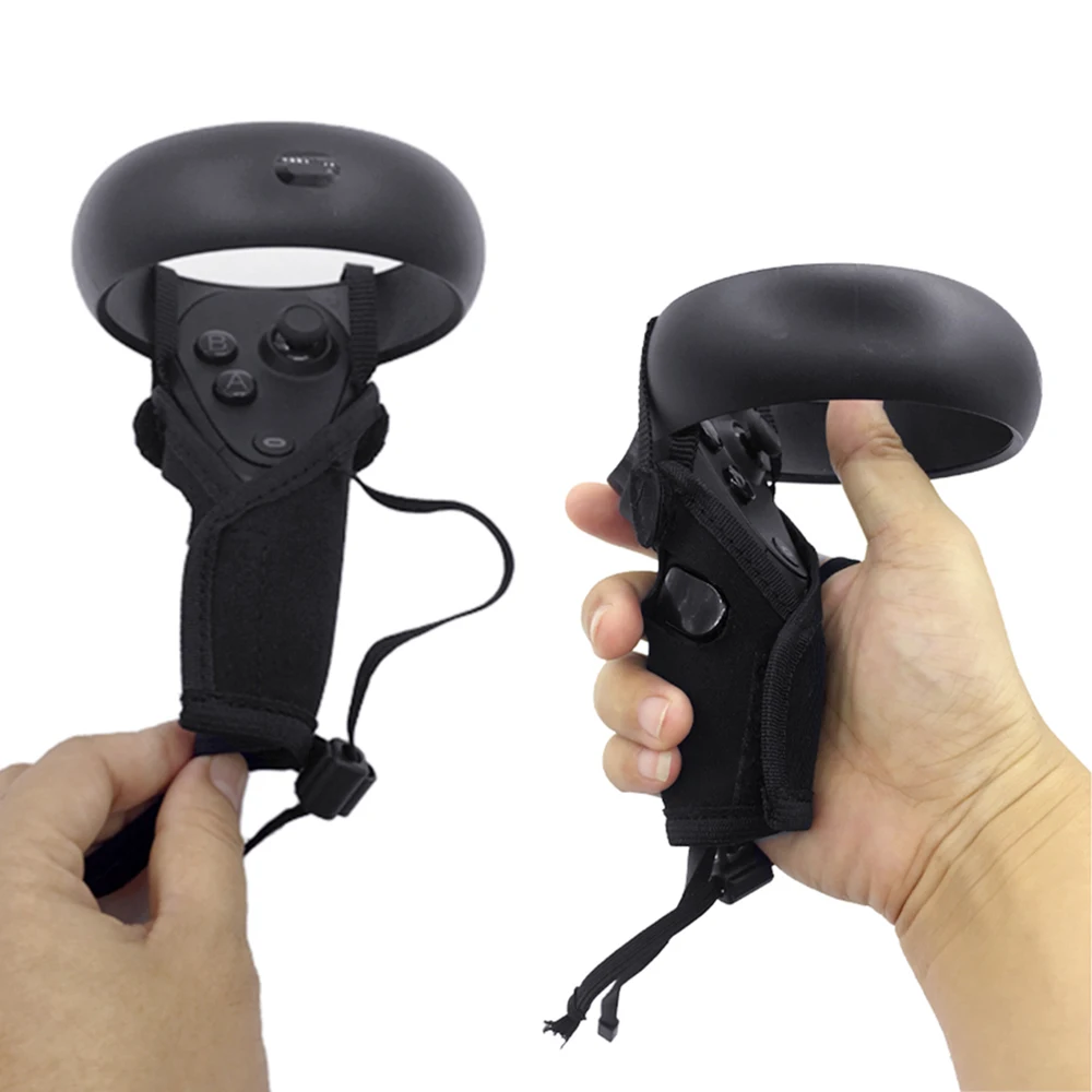 Защитный чехол для контроллера с гелевой ручкой для Oculus Quest/Rift S VR Touch
