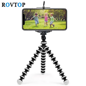 Rovtop Portable Mini Octopus Tripod Bracket Flexible Phone Holder Foldable Camera Smartphone Moblie Tripod for Gopro Camera Z2 Rovtop Portable Mini Octopus Tripod Bracket Flexible Phone Holder Foldable Camera Smartphone Moblie Tripod for Gopro Camera Z2
