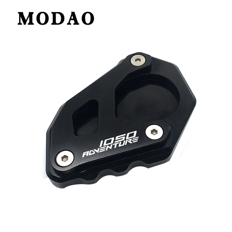 

For KTM 1050 1290 1190 ADVENTURE Motorcycle stand Side plate to extend extension Kick Stand With logo