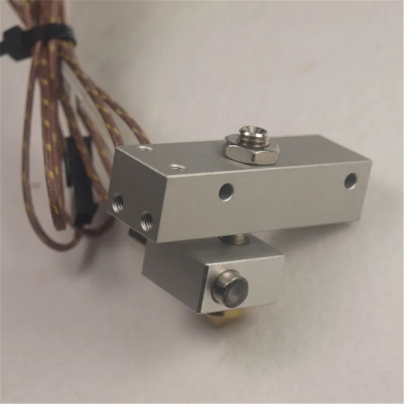 

3D printer spare parts Replicator 2 Hot End Assembly w/ Stranded Thermocouple Replicator 2 Bar Mount Assembly PTFE tube inside