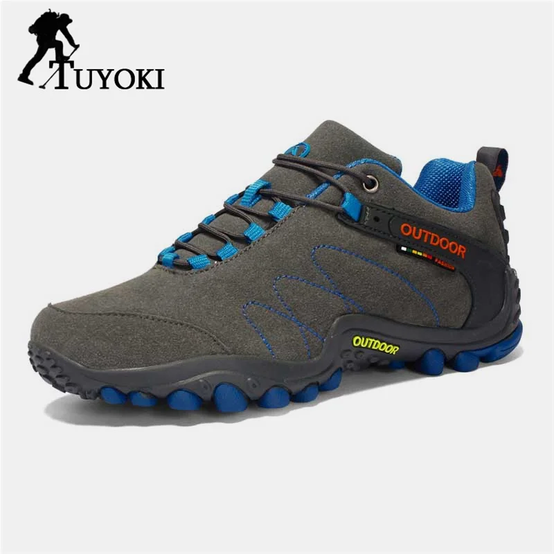 

Tuyoki Travel Man Hiking Shoes Men Young Daily Casual Sneakers Trekking Fashion Camping Comfortable Footwear Size 39-44
