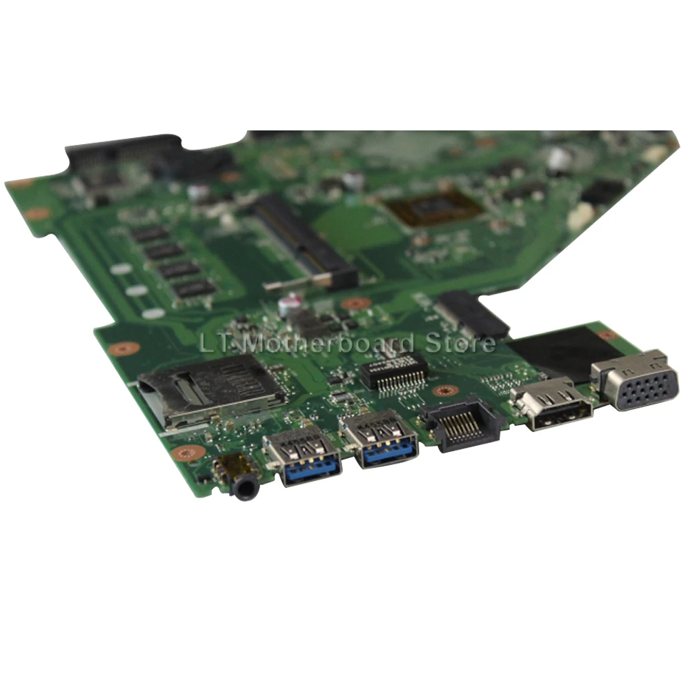 X550EA с E1 2100 CPU 4G RAM материнская плата для For Asus X550E X550EP X552E ноутбука DDR3|Материнские