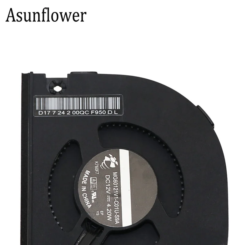 

Asunflower Laptop Cpu For Apple AirPort Extreme A1470 Time Capsule Cooling Fan MG60121V1-C01U-S9A
